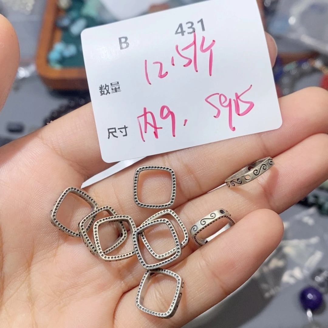 银S925镶嵌颈饰水晶B431