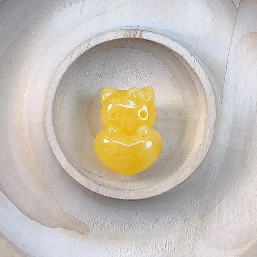 琥珀珠宝奇石未镶嵌念****、