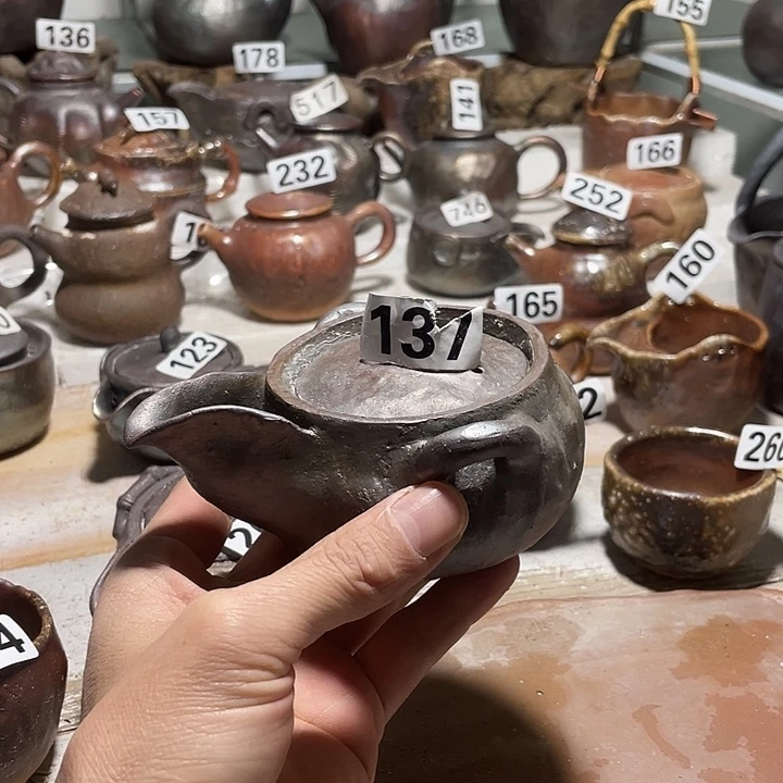 纯手工柴烧茶具精品