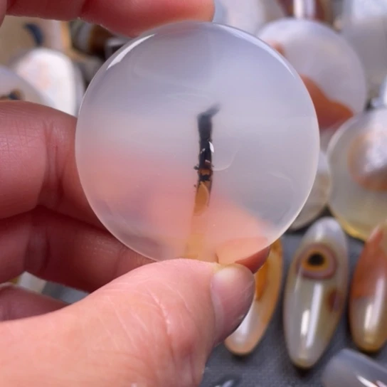 玛瑙/玉髓吊坠(不含链)未镶嵌