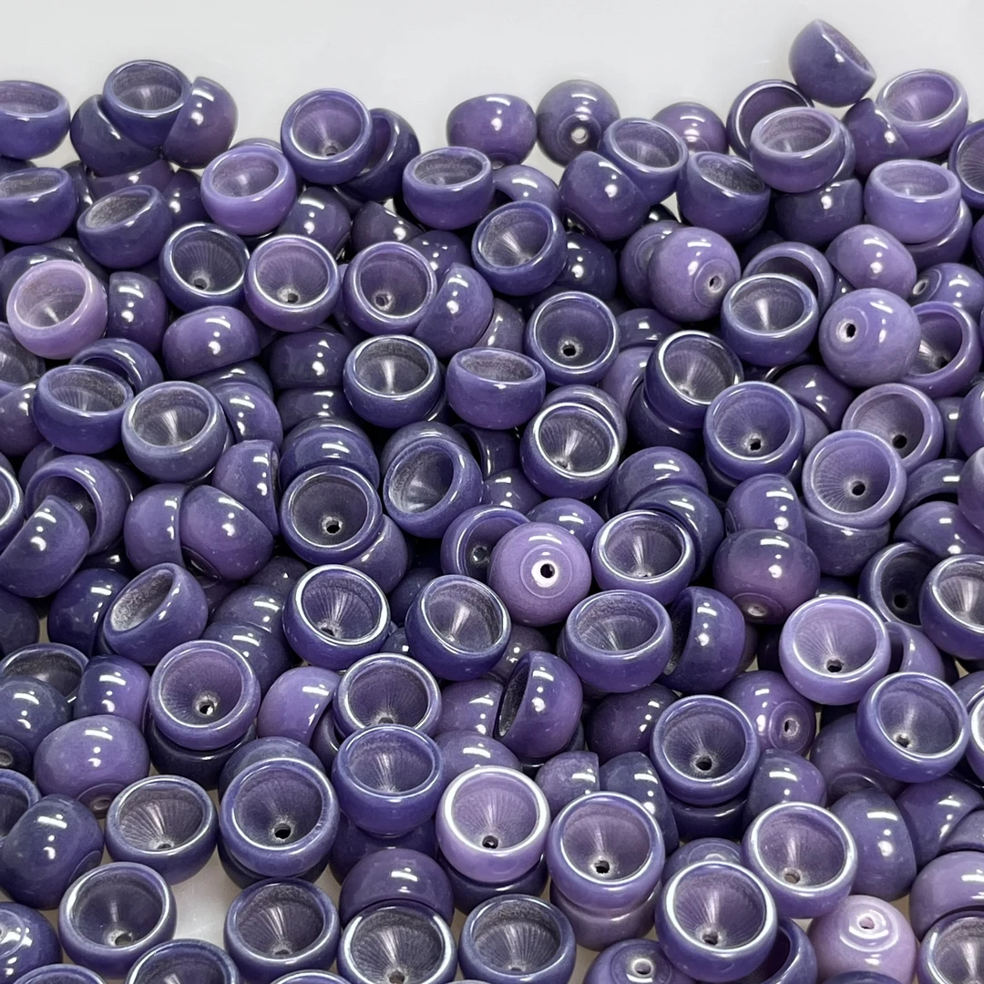 菩提根浓郁紫碗肠13mm【30颗】D202-569