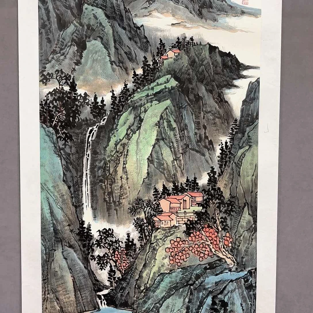 国画国画纯手绘作品请放心去藏