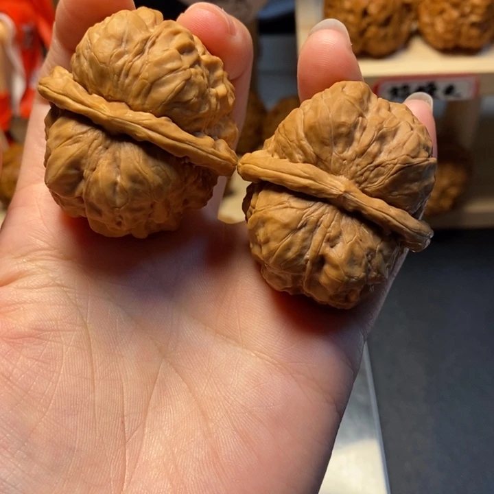 文玩核桃把件鱼*u39号蛤蟆头40尺