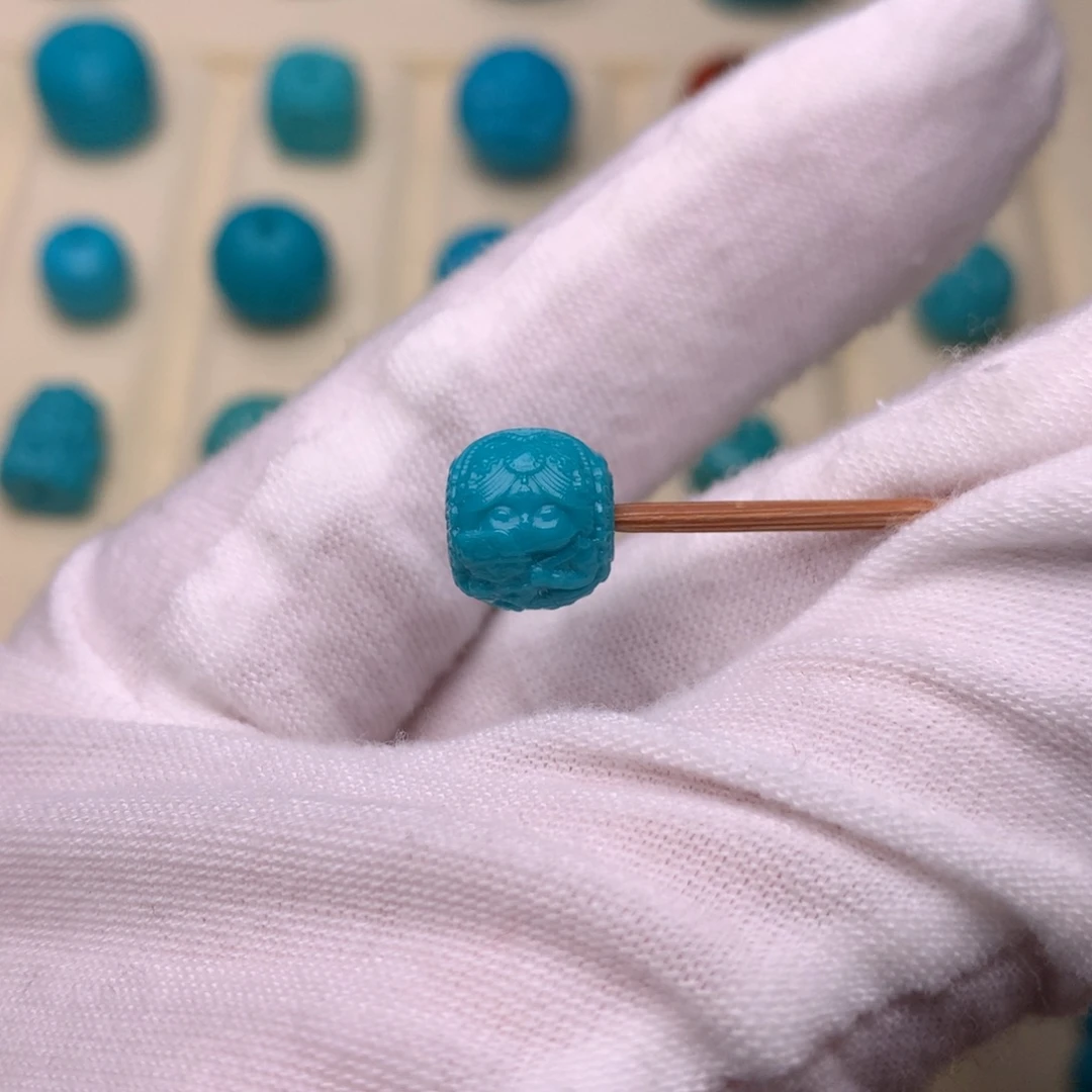 绿松石未镶嵌绿松石扎基9.7