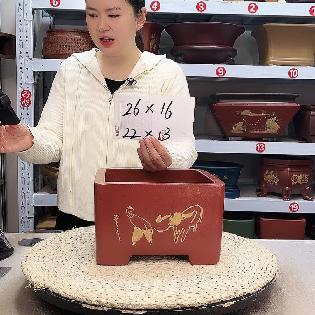 花盆紫砂紫砂花盆