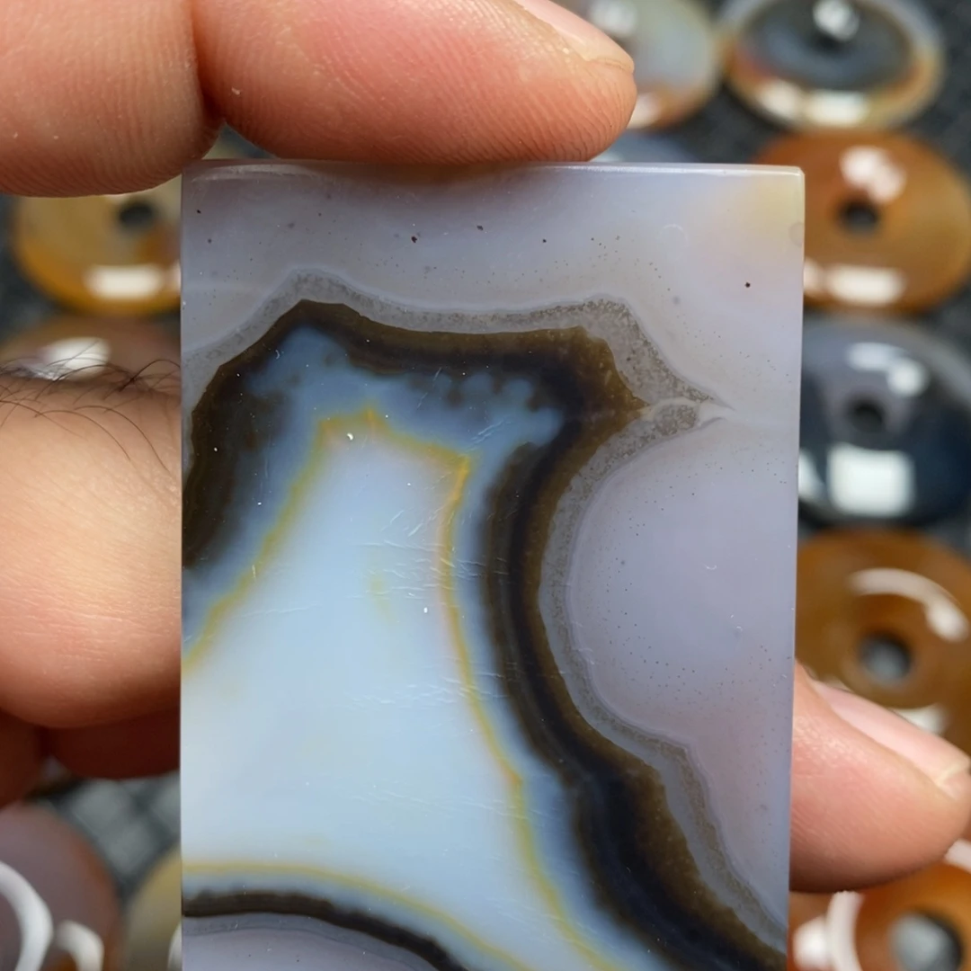 玛瑙/玉髓未镶嵌颈饰