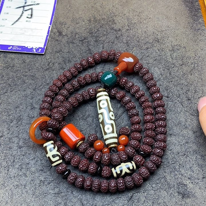 吊坠金刚菩提脖挂六瓣