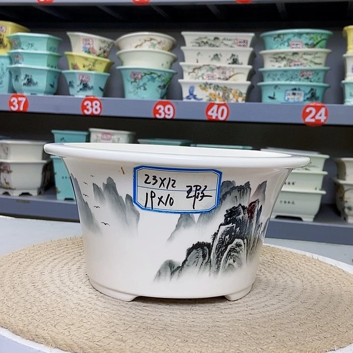 紫砂花瓶紫砂花盆