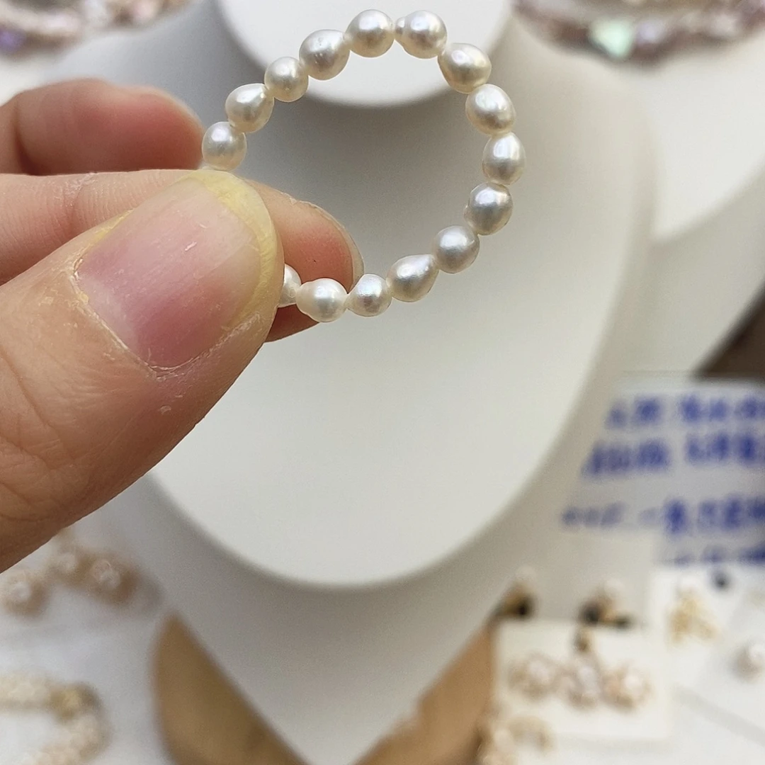 颈饰钛钢淡水珍珠