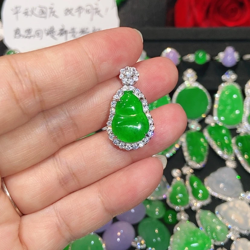 【闪购商品】颈饰未镶嵌翡翠天然翡翠