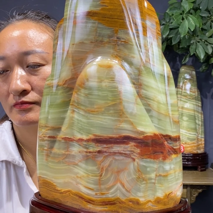 石材精品古青石摆件