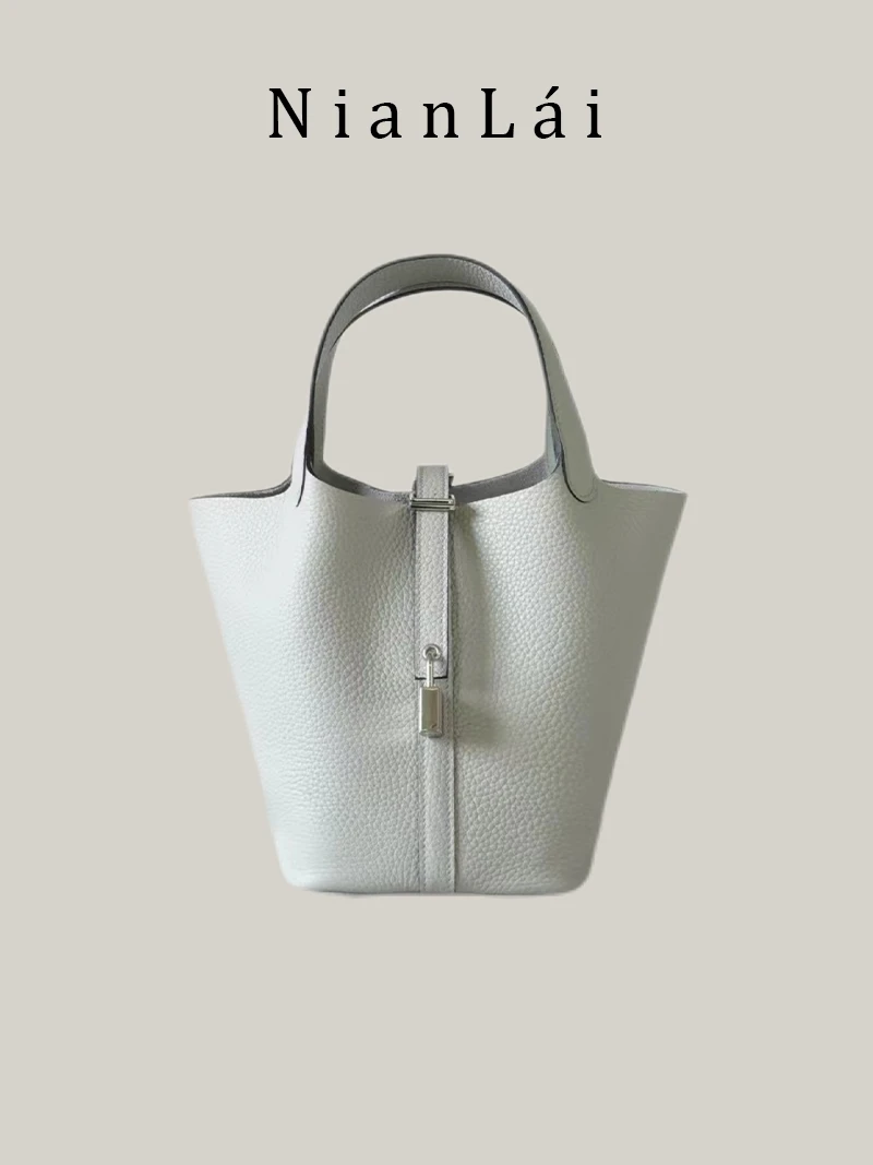 牛皮TC菜篮子包包手提包女包