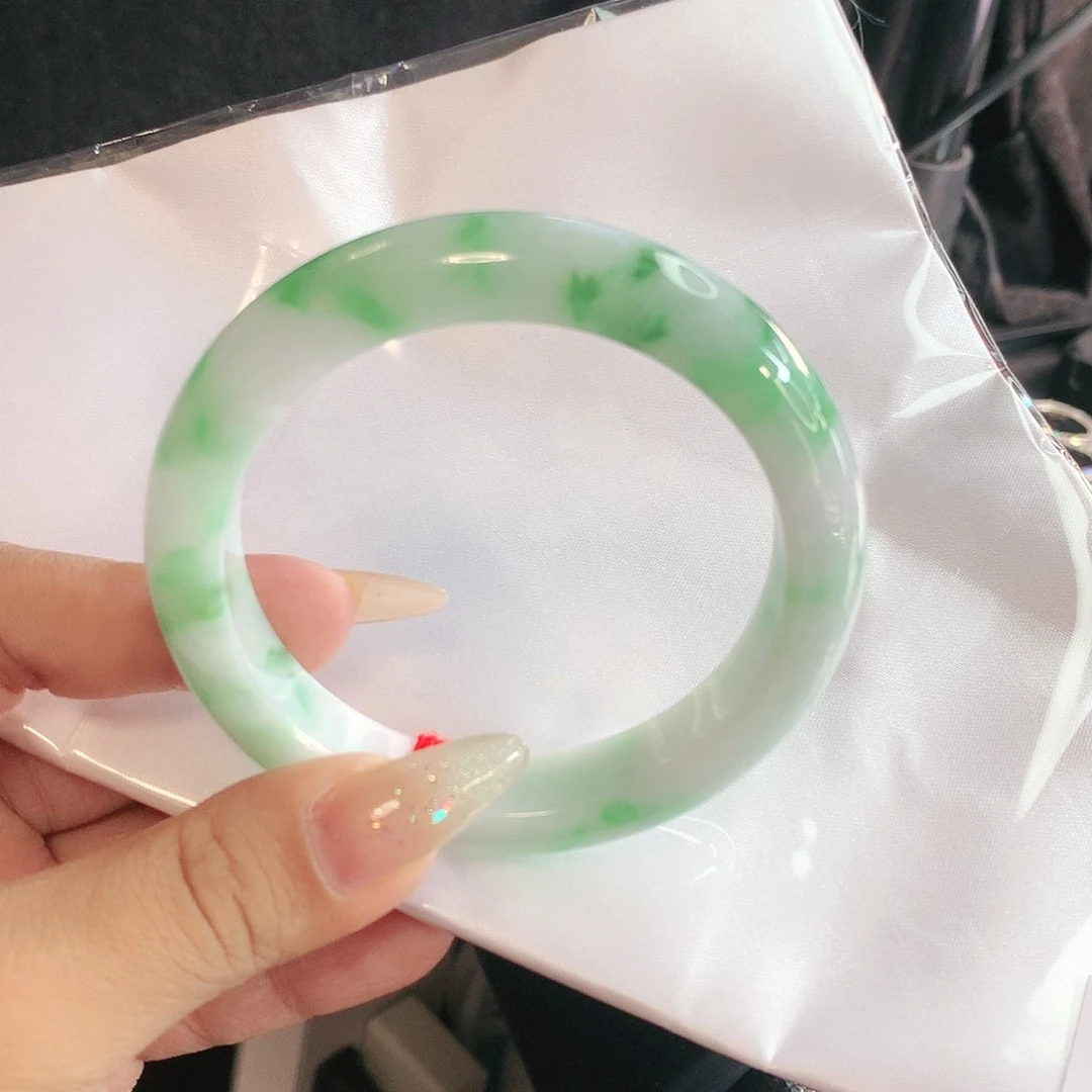 未镶嵌手镯翡翠58圈2451