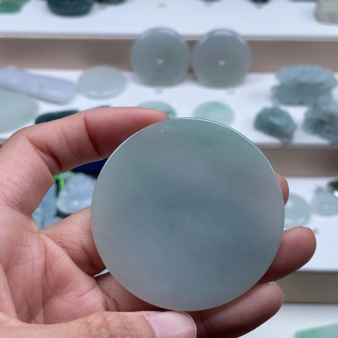 翡翠未镶嵌颈饰天然翡翠