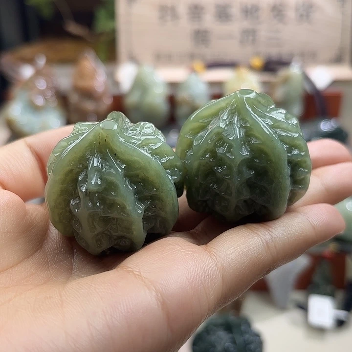 和田玉未镶嵌颈饰海***甜