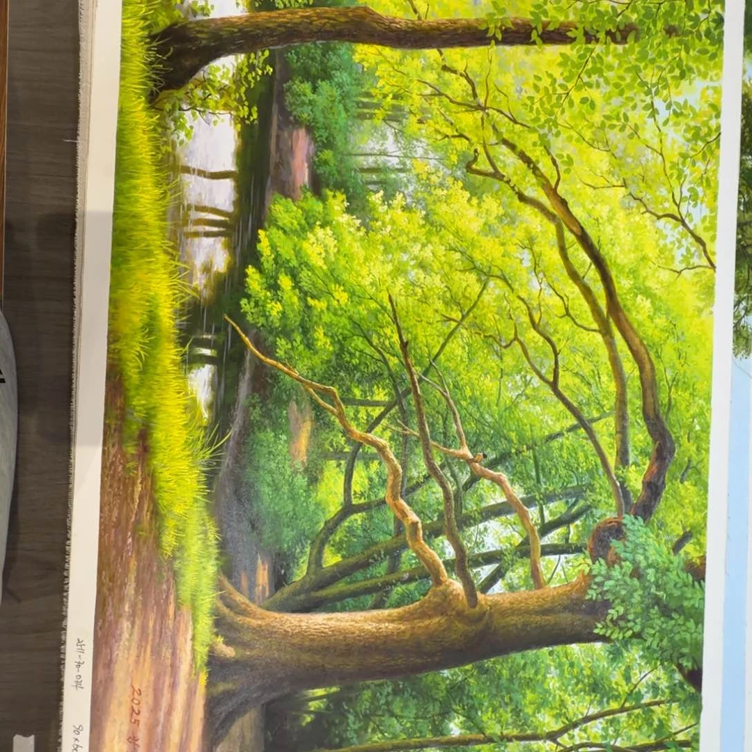 油画加油加油加油努力加油努力