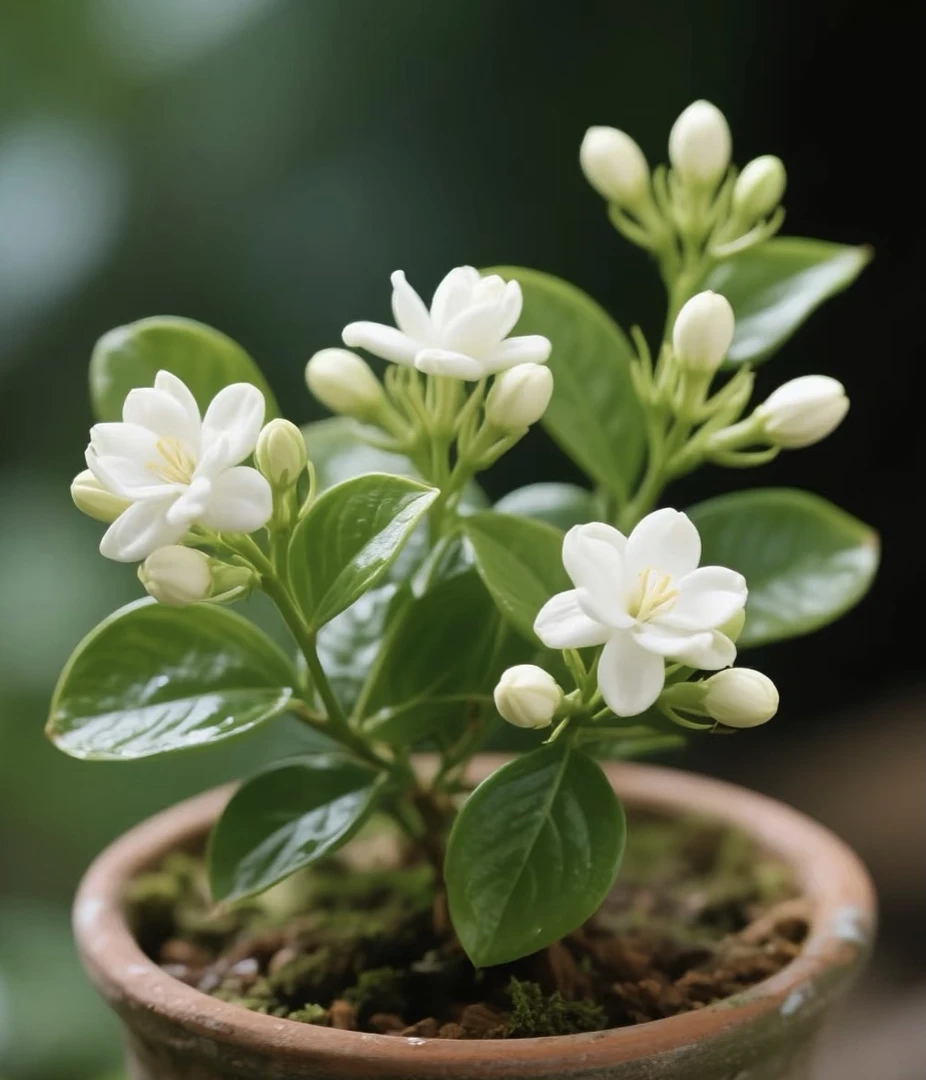 香水茉莉老桩地苗多季开花重瓣浓香型室内室外阳台庭院好养绿植