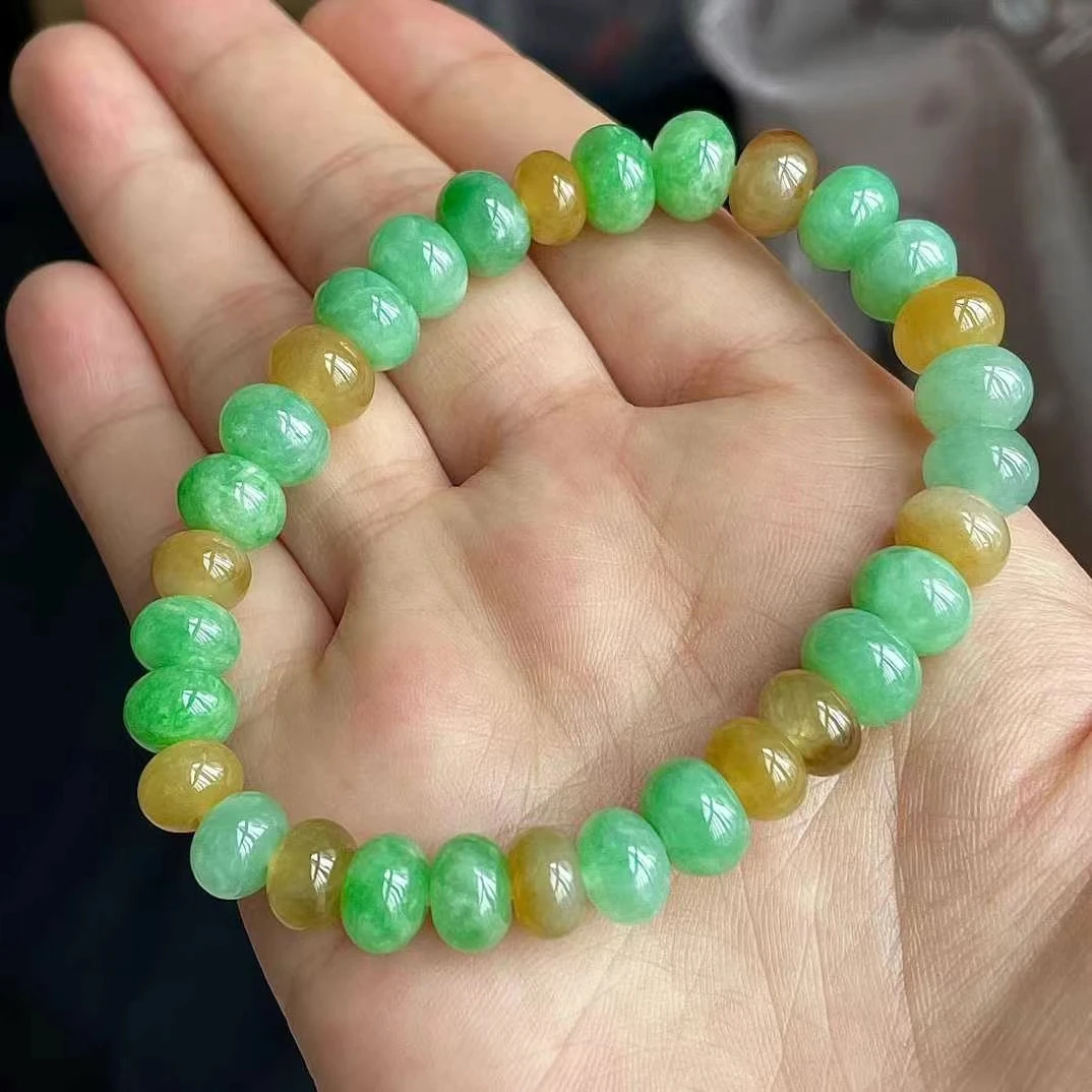 多宝满绿翡翠手串