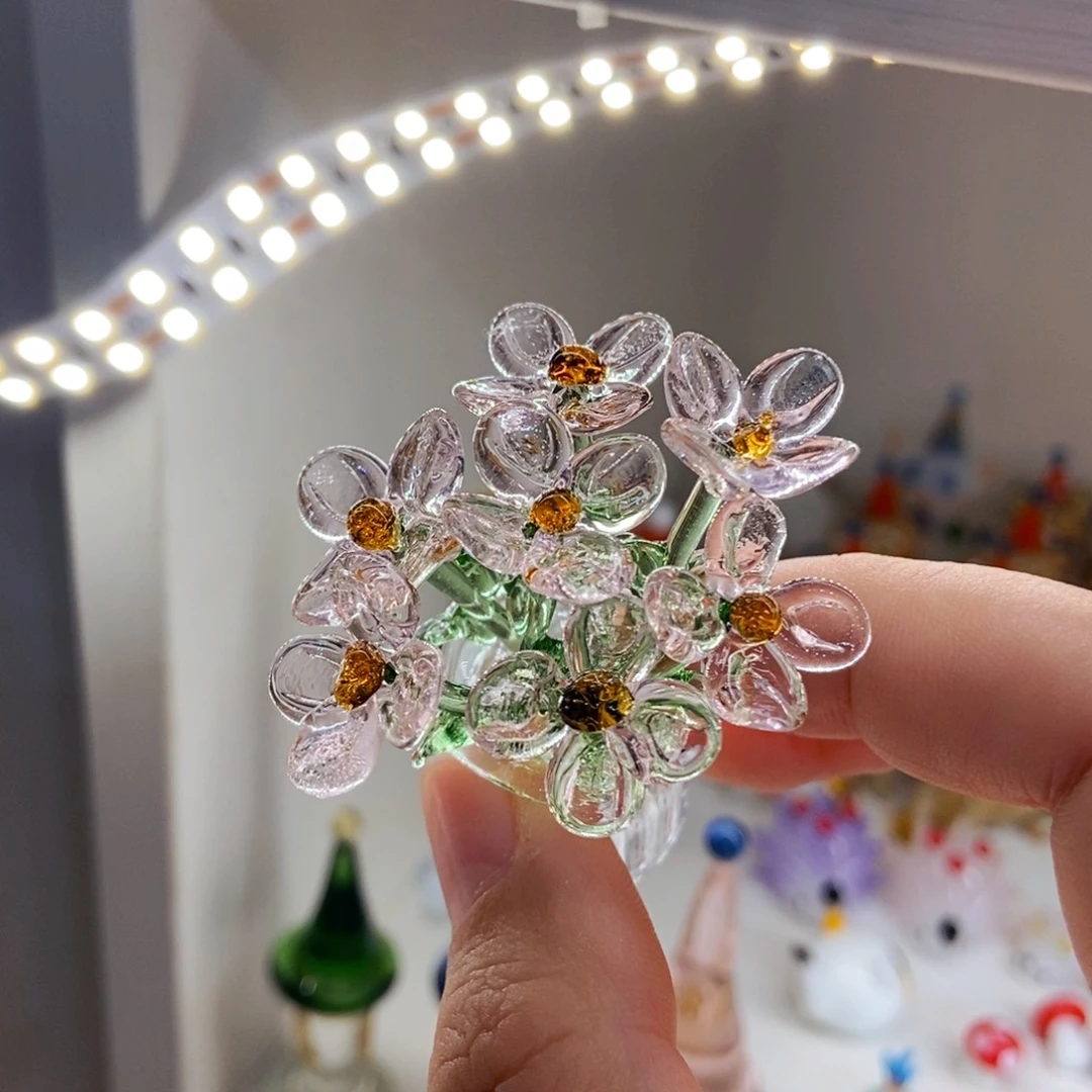 手工艺品琉璃花花