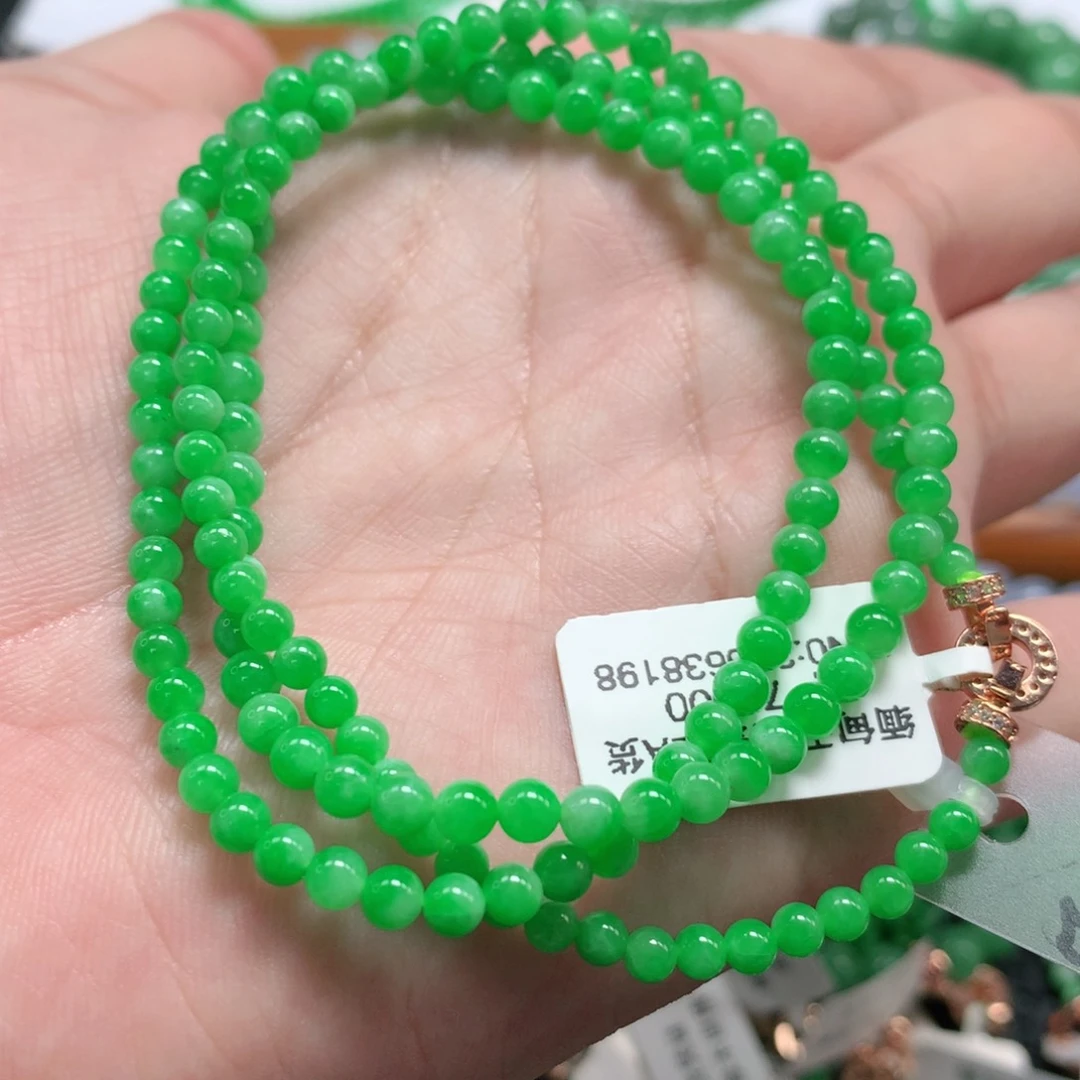 未镶嵌手链翡翠翡翠