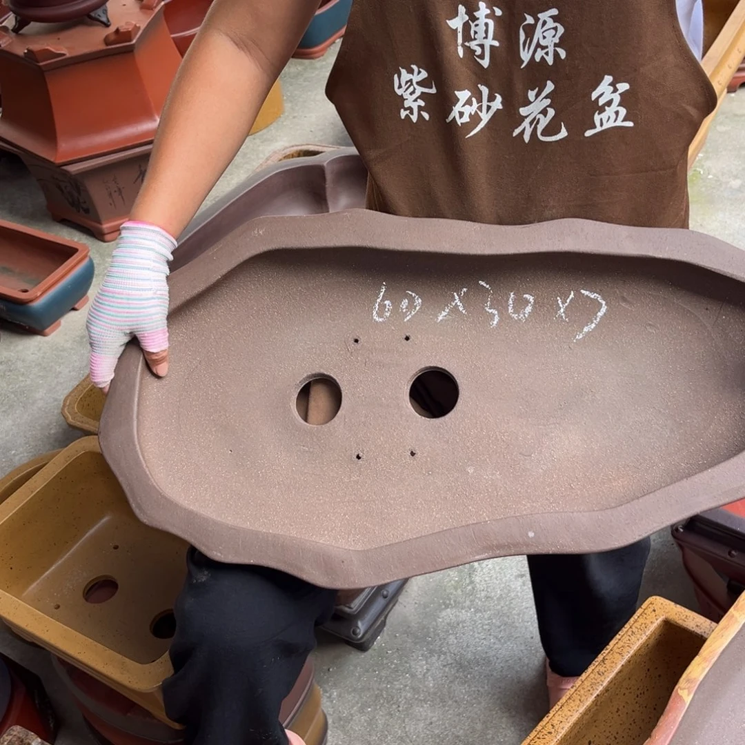 紫砂花盆盆景艺术