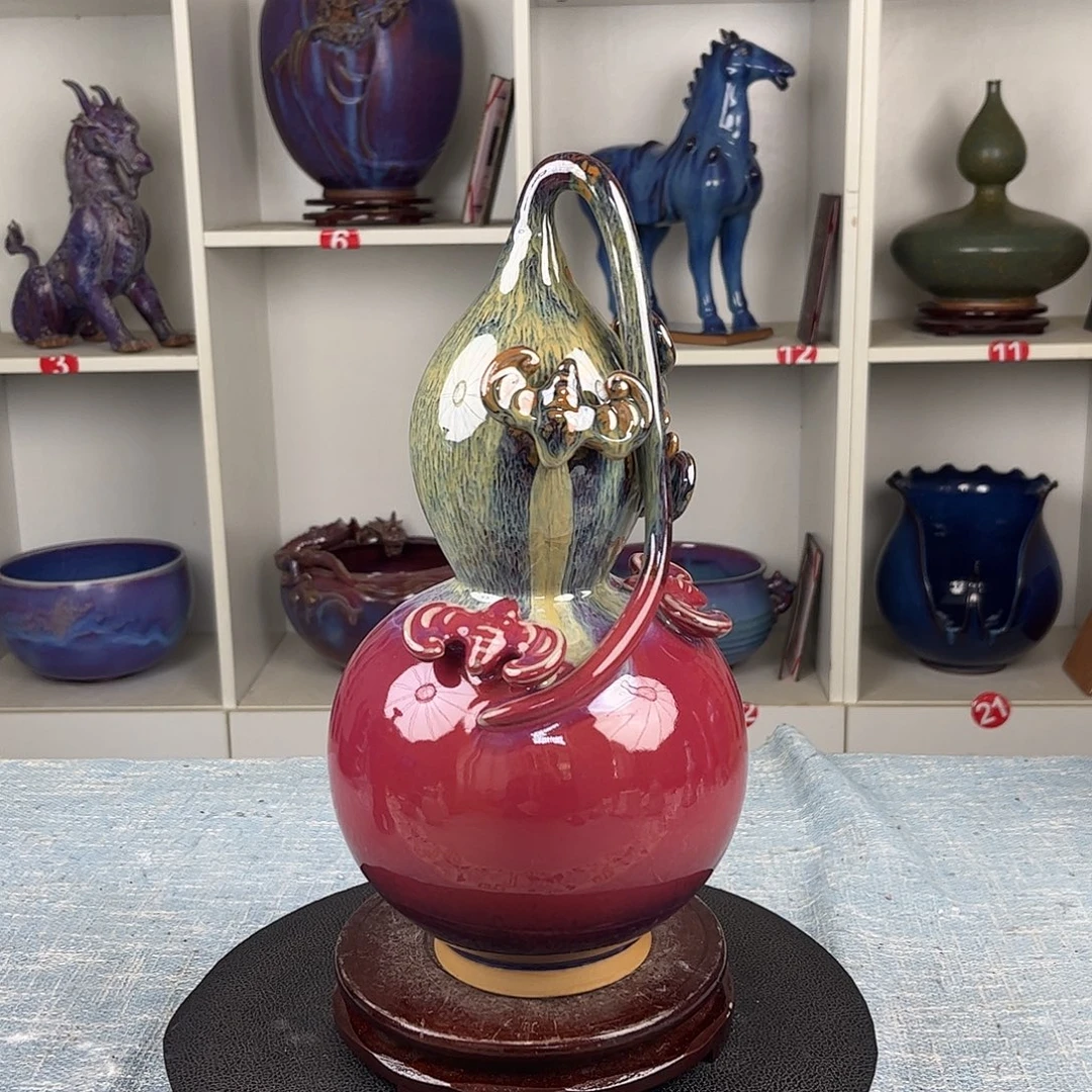 瓷片五福葫芦珍品无礼盒