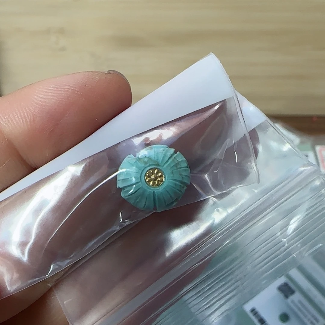 绿松石珠宝半成品未镶嵌