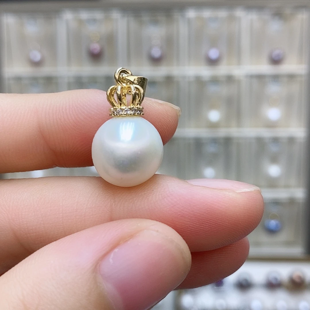 淡水珍珠颈饰合金