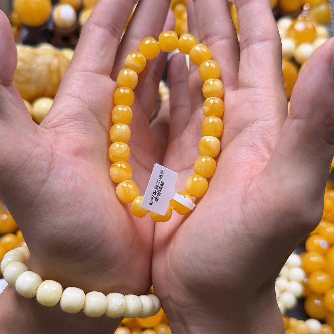 未镶嵌蜜蜡珠宝奇石同料10mm