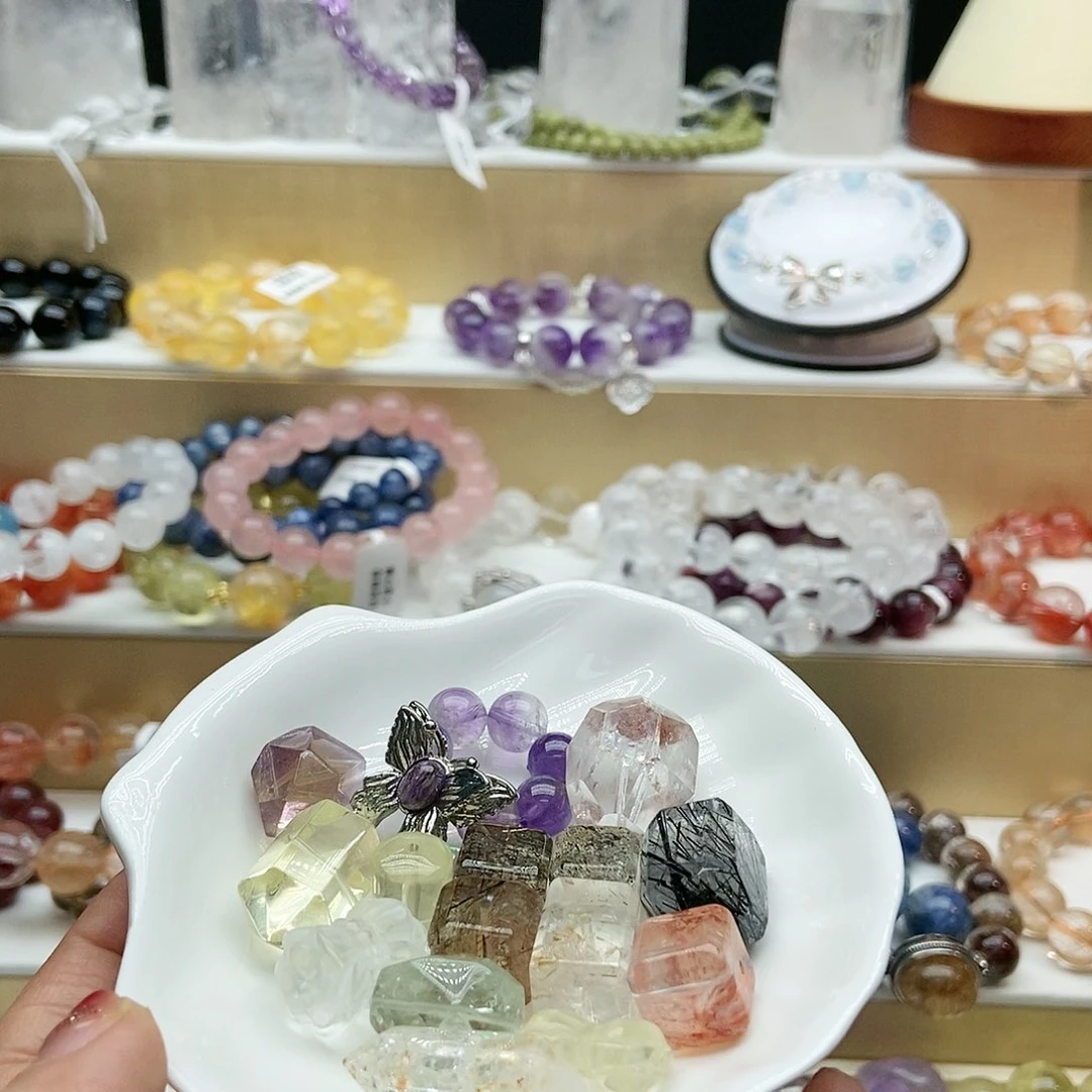 水晶手串未镶嵌最***人打包