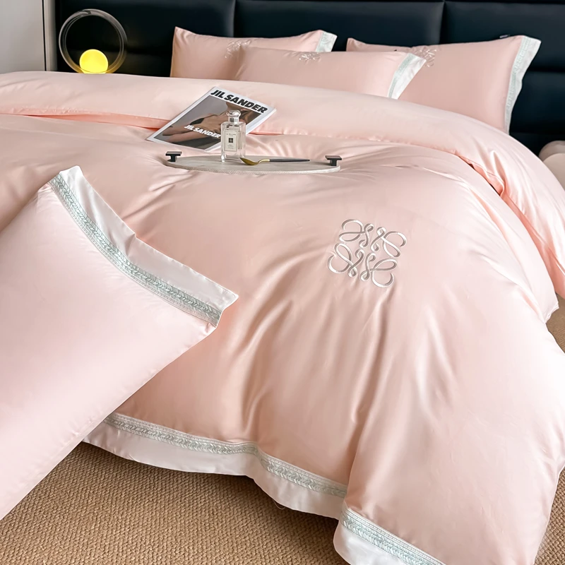 25年新款！长绒棉，纯棉 全棉刺绣四件套 贡缎级