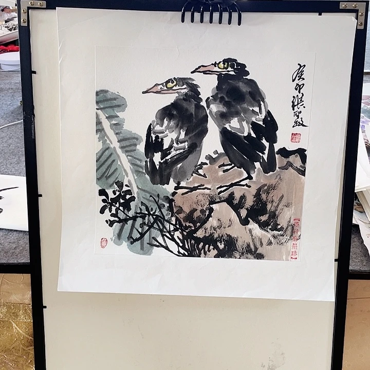 国画张圣敏先生纯手绘作品