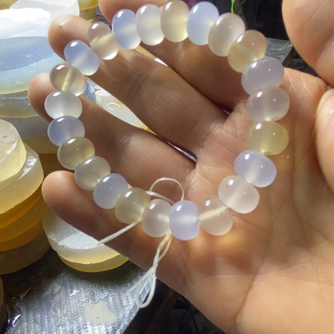 玛瑙/玉髓未镶嵌手链