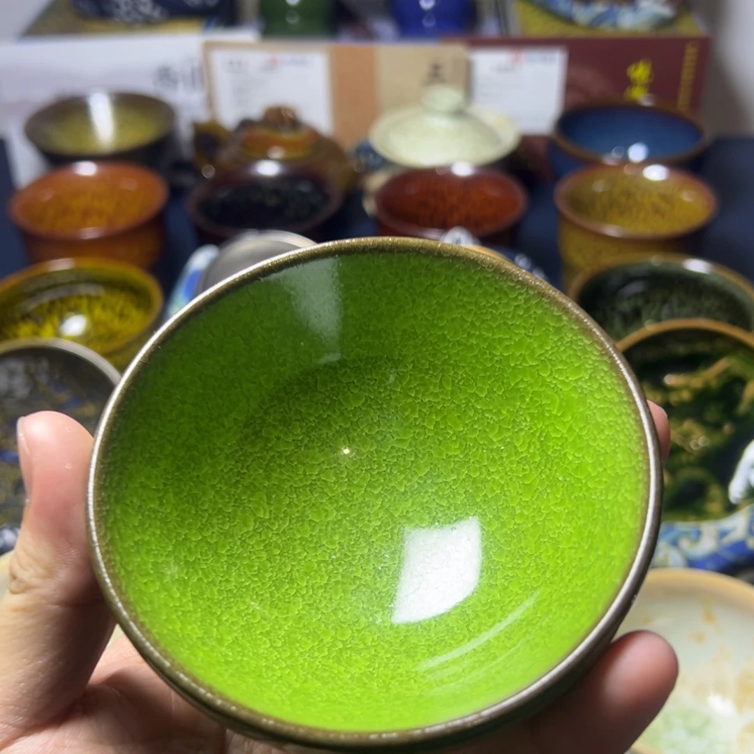 茶盏建阳建盏喝茶主人杯