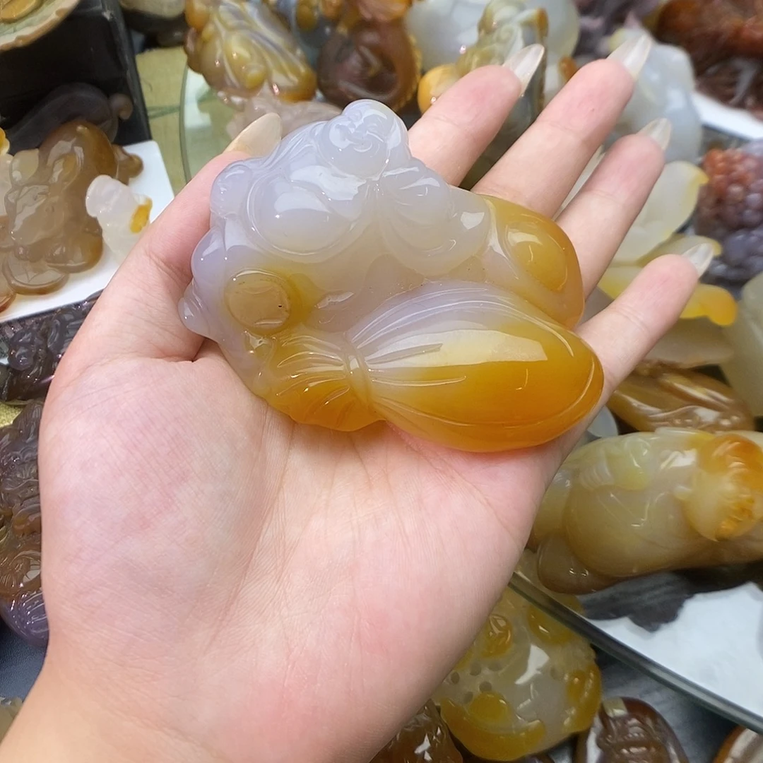 玛瑙/玉髓未镶嵌颈饰