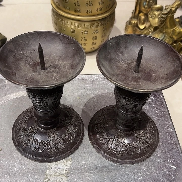 龙**动黄铜摆件工艺品摆件