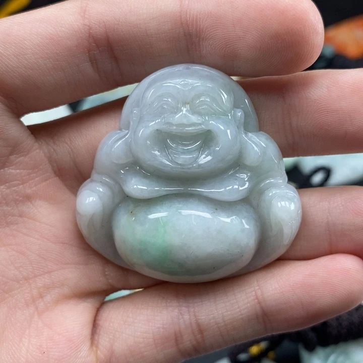 翡翠未镶嵌颈饰天然保真a货翡翠