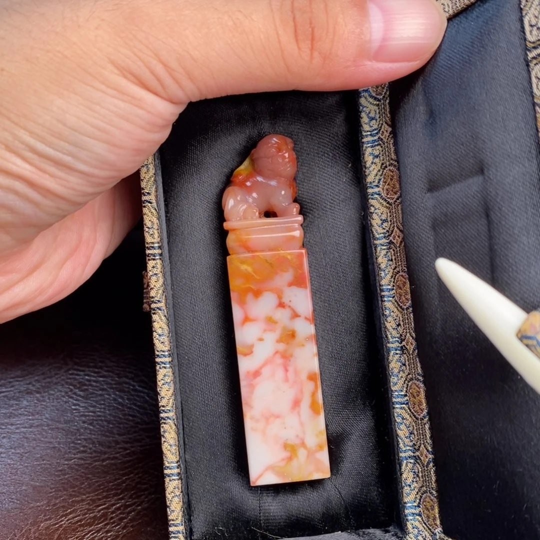 山***草寿山石收藏作品石