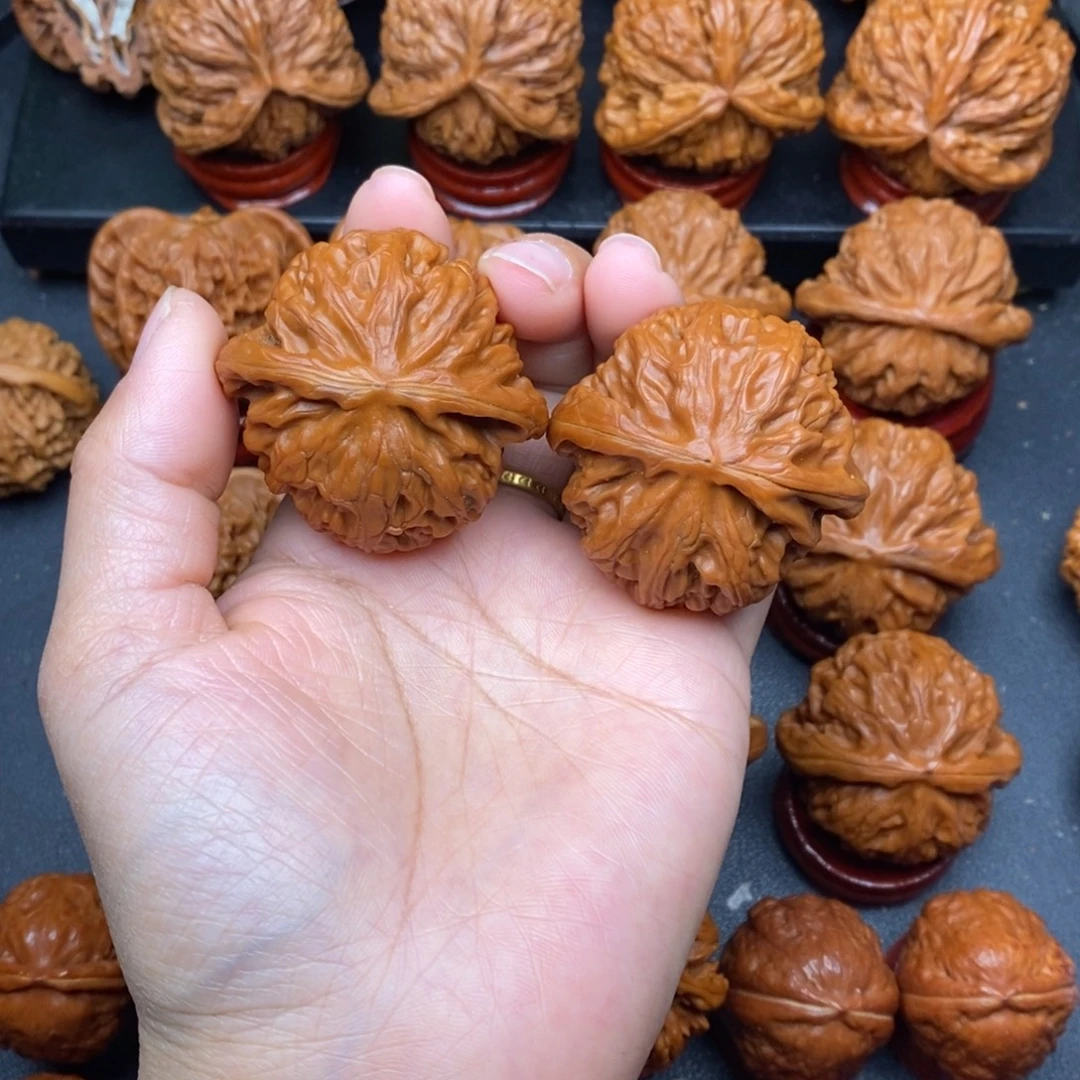 文玩核桃把件44宫灯