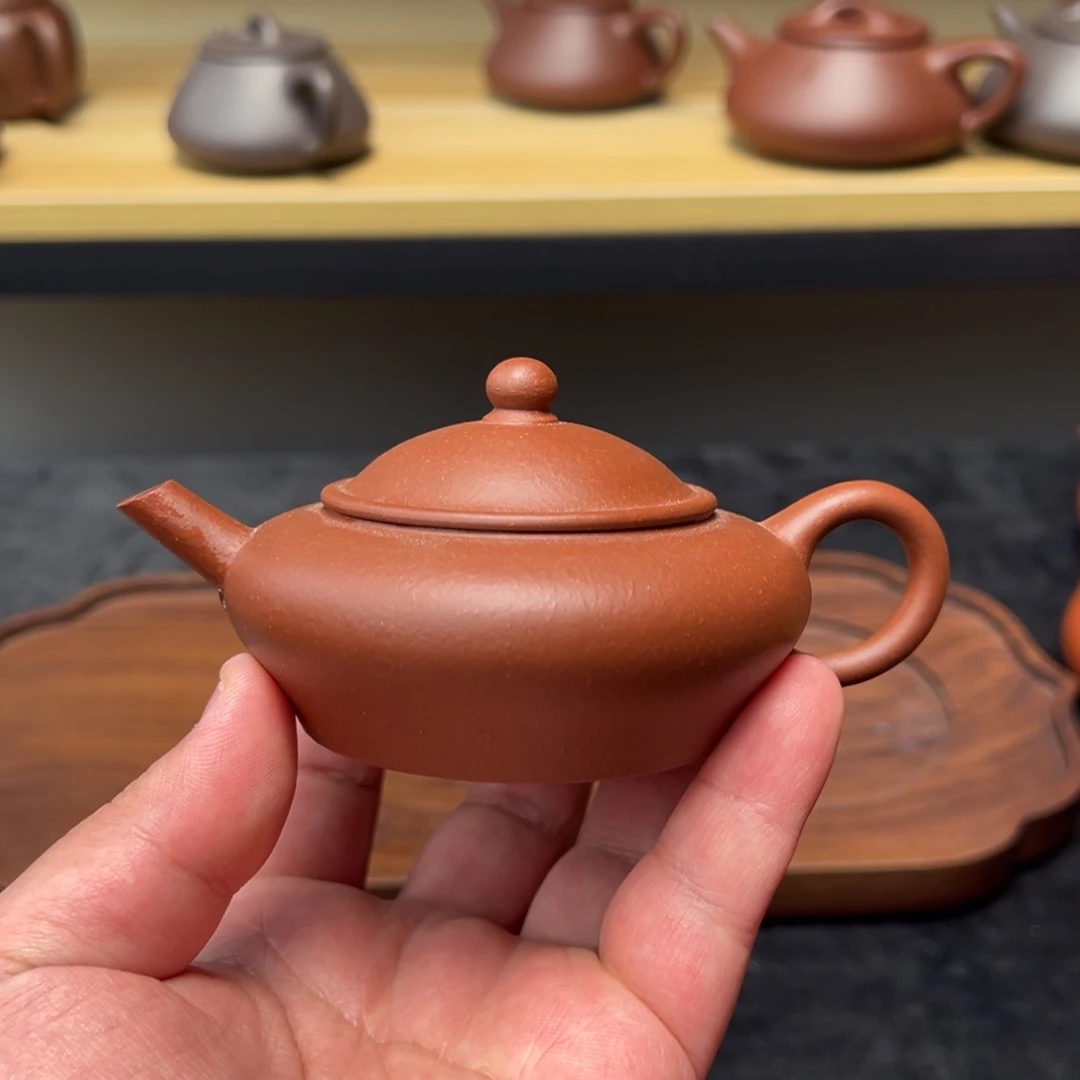 紫砂茶壶130cc底槽清宫灯
