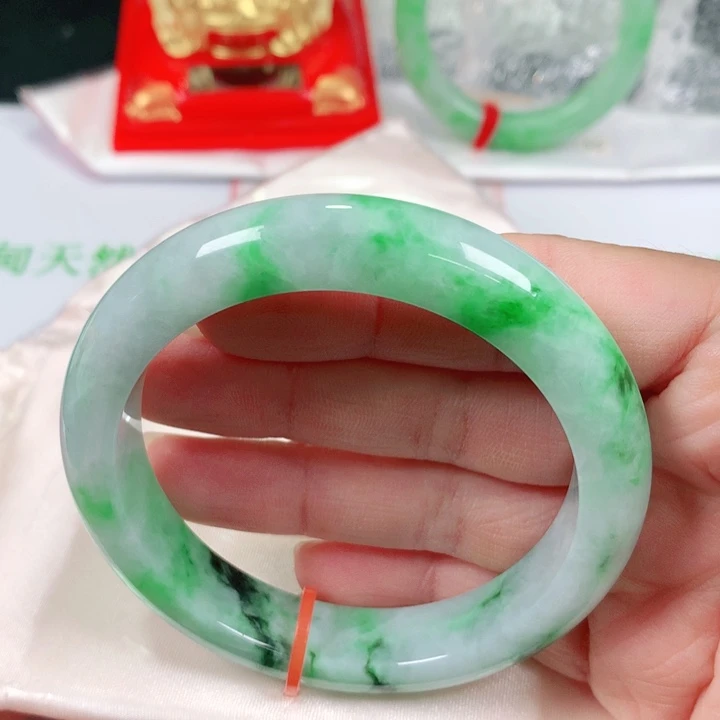 未镶嵌手镯翡翠   编号1014 正圈56-57