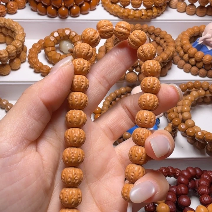 转***来猴头核桃吊坠京八棱