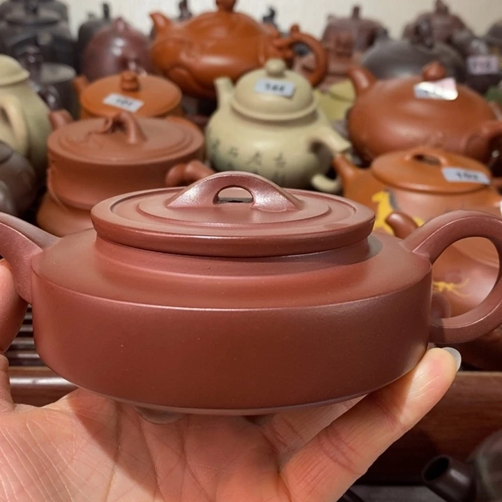 紫砂茶壶微瑕处理一把