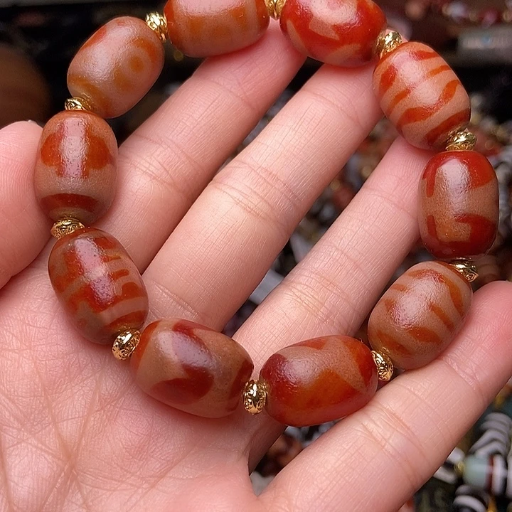 玛瑙/玉髓未镶嵌手链