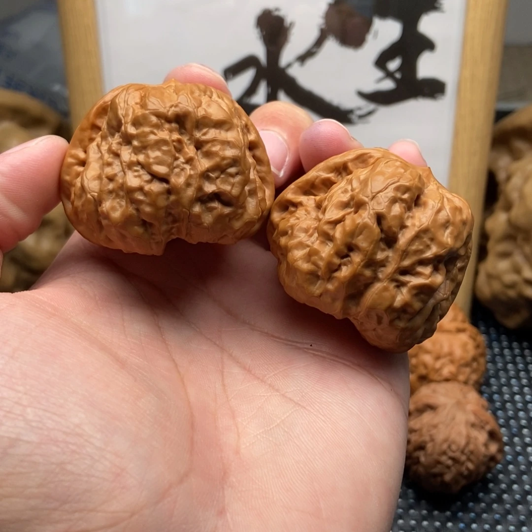 把件文玩核桃45蛤蟆头