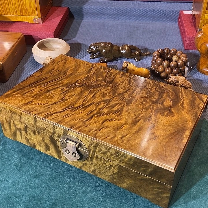 设***郎金丝楠阴沉木 首饰盒36*22*9.7