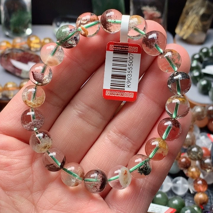 水晶手串未镶嵌天然