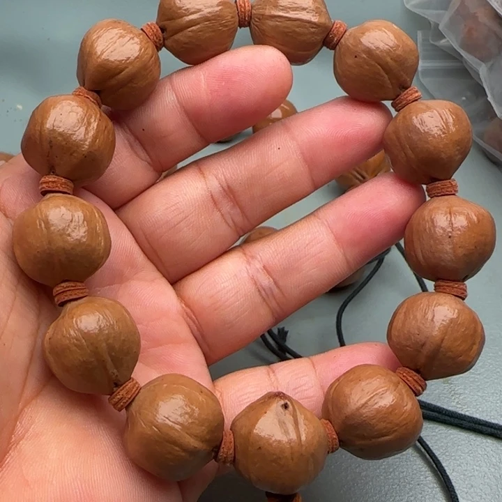 橄榄核手串/手链橄榄核原皮铁核桶珠