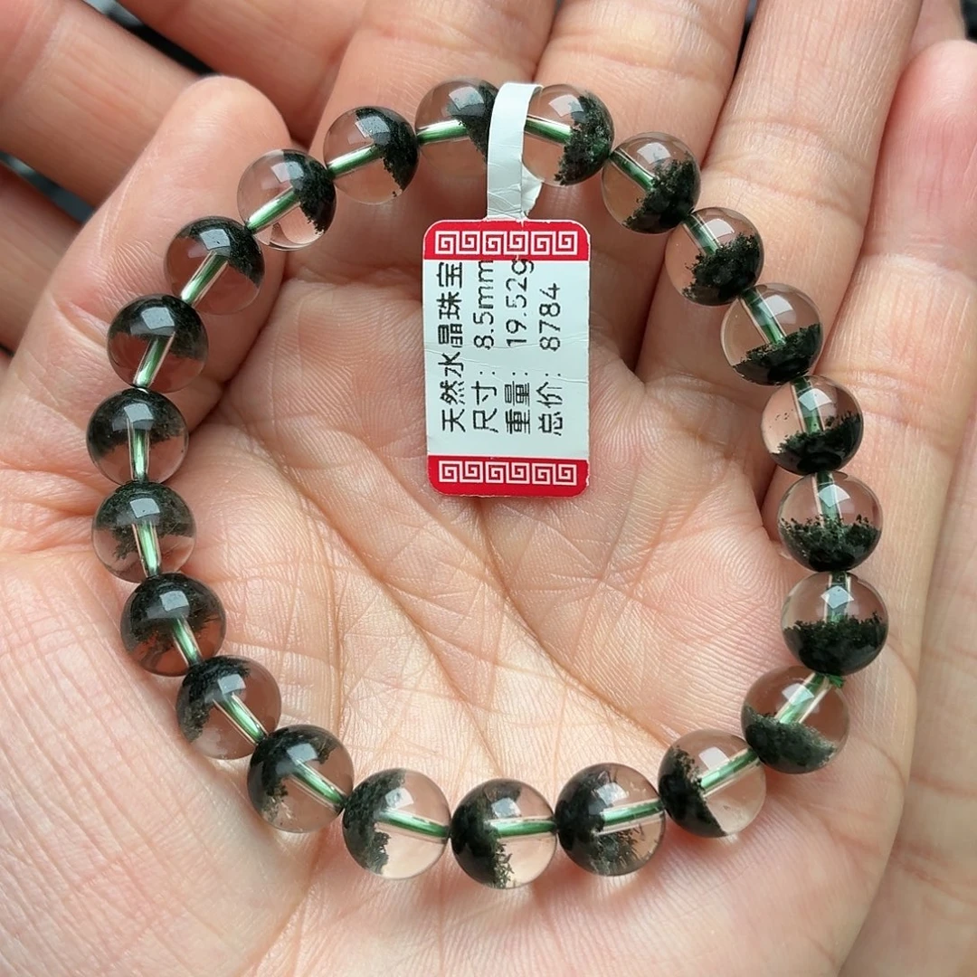 水晶手串未镶嵌天然水晶