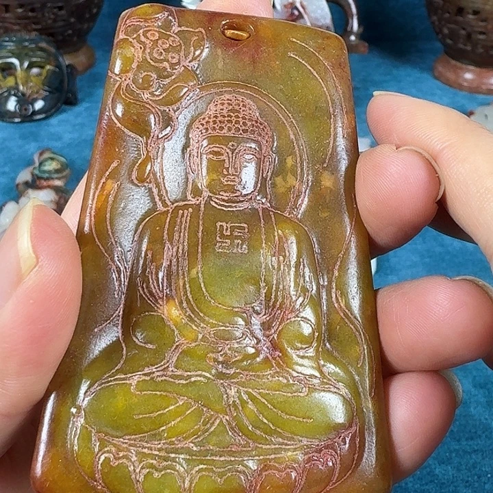 和田玉（糖玉）未镶嵌挂件